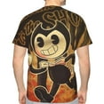 thumbnail image 2 of Unisex Bendy And The Ink Machine 3d Graphic Print Shirts For Mens Womens Casual Short Sleeve Tee Shirts Top, 2 of 7