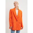 thumbnail image 4 of Dorothy Perkins - Chaqueta de Lino para Mujer (Naranja), 4 of 4