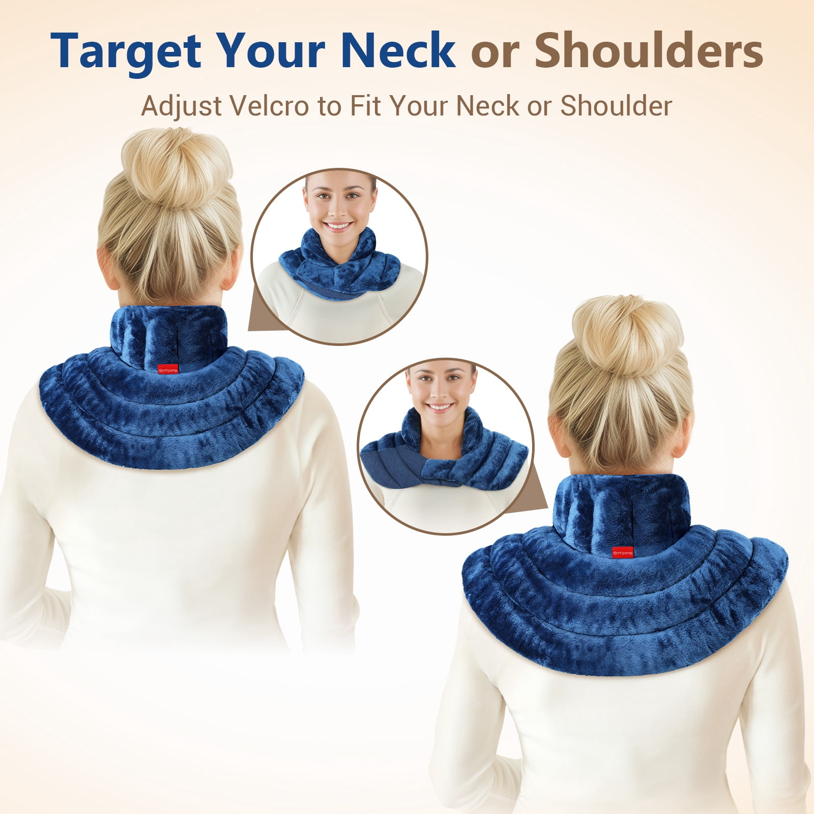 Comfytemp Microwave Heating Pad for Neck and Shoulders, 2.82lbs