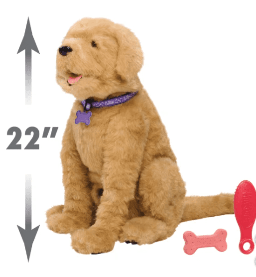 FurReal Biscuit My Lovin’ Pup-22 INCH- Responds To Voice Commands- Animatromic Motion Activated Life Size