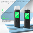thumbnail image 4 of Rechargeable Breathalyzer Portable Breathalyzer Tester for Individuals and Homes Drunk Driving Insufflation Tester,1 x Tester 1 x Charging cable 5 x blowpipe,Photo Color, 4 of 5