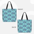 thumbnail image 3 of Xecao Best Dad Ever for Tote Bag: spacious with inner pockets, ideal for work, shopping, or travel., 3 of 9