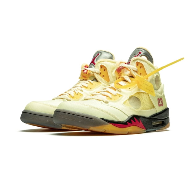 Ni - ke Ni - ke Air Jordan 5 V Retro SP 2020 Off White Sail (DH8565-100) Size 5