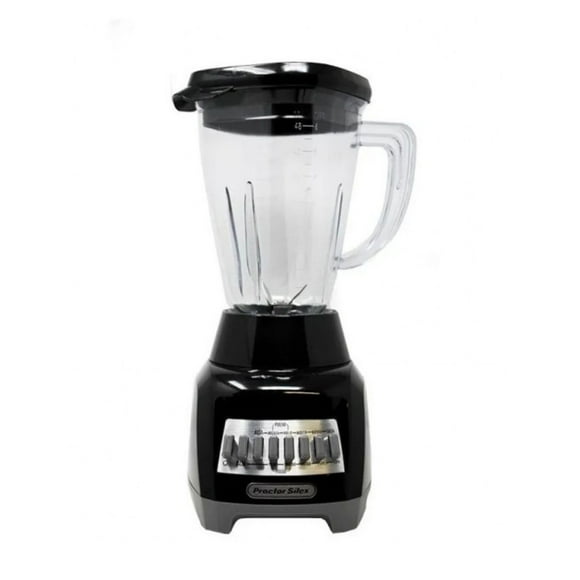 Licuadora Proctor Silex 50127R-MX 10 Velocidades V.Plastico 500 W Negra