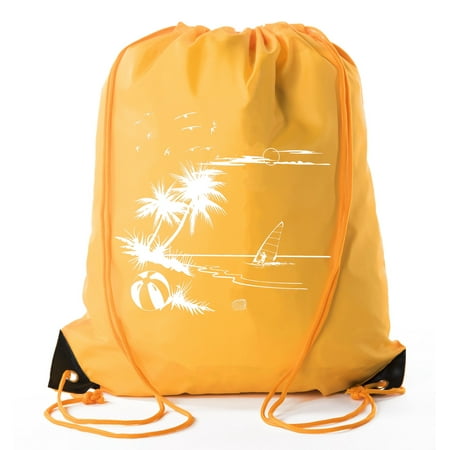 Mato & Hash Summer Pool and Beach Party Drawstring Backpacks For All