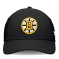 thumbnail image 2 of Men's Fanatics Black Boston Bruins Primary Logo Flex Hat, 2 of 4