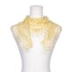 thumbnail image 2 of INSPIRE CHIC Chal de Encaje Mantilla de Tul, Cubierta Triangular para la Cabeza, Velo de Iglesia para Misa, Novias y Damas de Honor 51.2"x15.7" Amarillo, 2 of 5