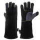 thumbnail image 1 of SZTXJ Extreme Heat and Fire Resistant Leather Gloves with Kevlar Stitching for Fireplace, Stove, Oven, Grill, Welding, BBQ (16 inch), 1 of 5