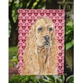 thumbnail image 3 of Cocker Spaniel Valentine's Love Garden Flag, 3 of 3