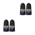 thumbnail image 2 of Baohd Gants Manches Doigts pour Jeu Mobile Résistant à la Transpiration et Confortable Violet 45x25mm 2Set, 2 of 6