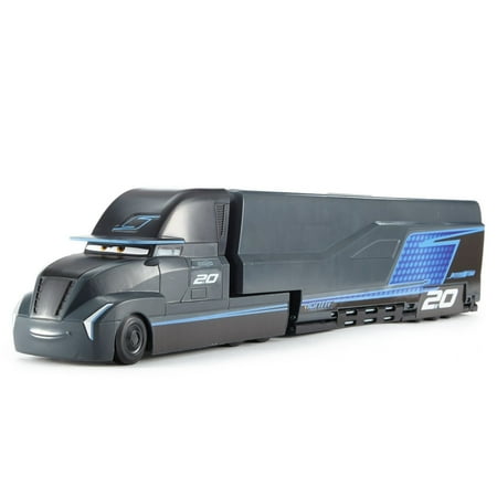Hauler Truck Rig - Disney Pixar Cars 3 Jackson Storm's Transforming Folding Hauler Truck Playset