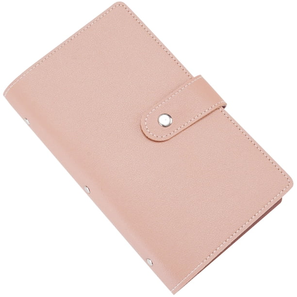Carpeta de tarjetas con 96 sobres, libro de desafíos de ahorro, regalos para hombres y mujeres (azul)