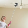 thumbnail image 4 of Wzzjkit Ceiling Fan Duster Dusters for Cleaning Microfiber Duster with Adjustables Extension Pole 47 Inches Duster for Cleaning Ceiling Fan High Ceiling Furniture, 4 of 8