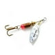 thumbnail image 1 of Advancent Señuelo de lago para exteriores, cebo de repuesto, anzuelo de Metal, aparejos de pesca de lentejuelas brillantes, piezas de repuesto, tipo de Plata clara Tipo 1 20piezas Advancent CBP172086, 1 of 6