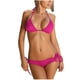 thumbnail image 2 of Traje de baño para mujer, moda para mujer, bikini de color sólido, conjunto de traje de baño con tirantes y cordón, trajes de baño para mujer, 2 of 3