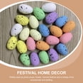 thumbnail image 2 of 200 huevos de Pascua en miniatura de colores, espumas decorativas a granel, rellenos para huevos de Pascua, 2 of 5