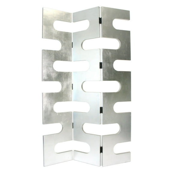 Wayborn Amanda Room Divider in Silver