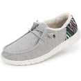 thumbnail image 2 of Hey Dude Women's Wendy Funk Wool Grey Size 8 | Women’s Shoes | Women’s Lace Up Loafers | Comfortable & Light-Weight, 2 of 7