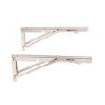 thumbnail image 2 of Triangular Folding Angle Bracket Thickened Stainless Steel L Shaped Folding Angle Support for Kitchen Bedroom, 2 of 12