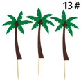 thumbnail image 2 of Coxeer Cake Topper Set Felt Plant Cute Cake Pick Cupcake Decoration Stick for Birthday, 2 of 10