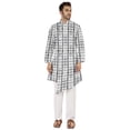 thumbnail image 5 of Atasi Indian Designer Kurta For Mens Casual Traditional Printed Ethnic Long Shirt Kurta, 5 of 7