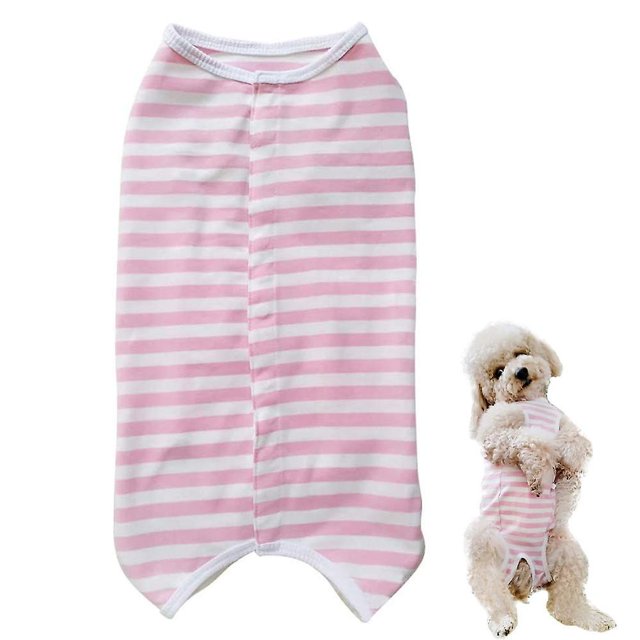 XXS Traje de recuperación para perros, camisa postoperatoria para cachorros, ropa protectora para heridas para animales pequeños
