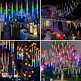 thumbnail image 3 of LED Outdoor String, Rain Lights,Meteor Lights,Meteor rain Lights 50cm 10 Tube Solar rain Lights with for Christmas Parties Wedding Christmas Tree, 3 of 7