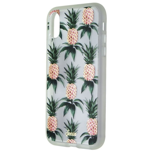 Sonix Étui Rigide Transparente pour Apple iPhone XR - Ananas Or / Transparent