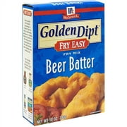 Golden Dipt Beer Batter Seafood Batter Mix, 10 oz (Pack of 8)