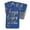 Blue, variant on Inkdotpot Gold Foil Paper Hang Tags Hugs And Kisses From The New Wedding Favor Tags 50 Pieces
