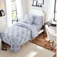 thumbnail image 4 of Campus Comforts by New Sega Home 2-Piece Reversible Quilt Set, Flora, Multicolor, Twin-XL, 4 of 8