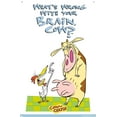 thumbnail image 4 of Cow and Chicken - Brain Wall Poster with Pushpins, 22.375" x 34", 4 of 6