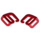 thumbnail image 3 of Hebilla de correa con gancho en forma de G de 8 piezas de 1 pulgada para sujetar mochilas de exterior de 25 mm rojo, 3 of 7