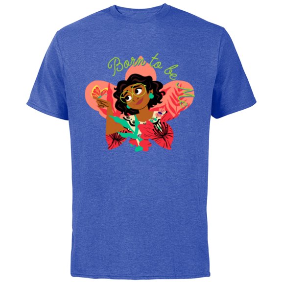 Disney Encanto Mirabel Madrigal Born To Be Me - Short Sleeve Cotton T-Shirt for Adults - Customized-Royal Heather