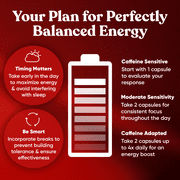 Eu Natural Elite Caffeine with L-Theanine - Jitter-Free Focused Energy Pills - Nootropic Stack for Smart Cognitive Performance - 120 Soft Capsules