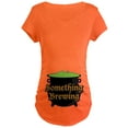 thumbnail image 1 of CafePress - Halloween Something Brewing Maternity Dark T Shirt - Maternity Dark T-Shirt, 1 of 1