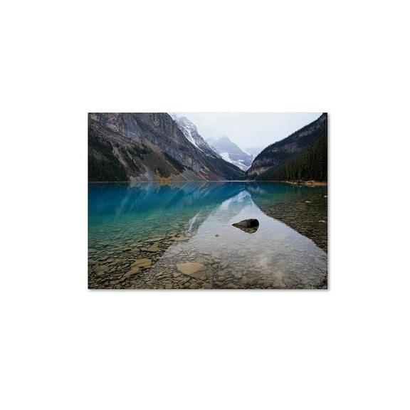 Trademark Fine Art "Lake Louise" Canvas Art by Pierre Leclerc