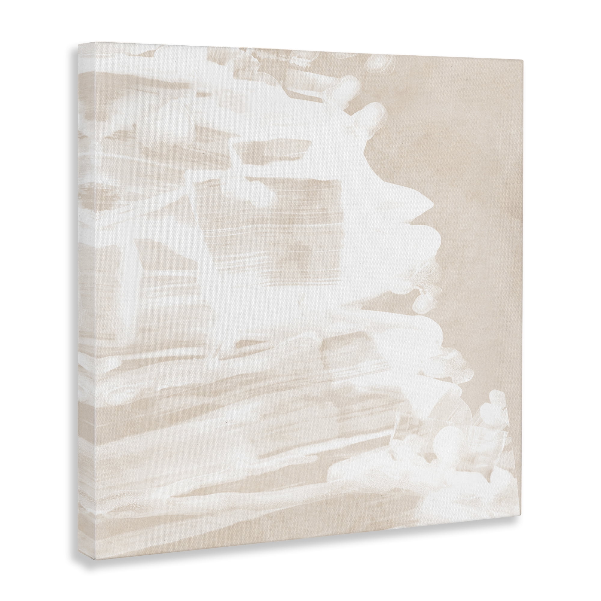 Stupell Industries Abstract Tide Movement Abstract Painting Gallery Wrapped Canvas Art Print Wall Art, 36 x 36