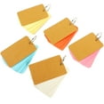MANLINGDA 5 Blank Flash Card Books w/ Binder Rings for Study & Notes