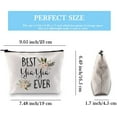 thumbnail image 2 of Funny Nona Gift for Grandma Best Nona Ever Cosmetic Bag from Grandchildren, 2 of 5