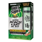 Hot Shot HG-95769 Ultra Clear Roach & Ant Gel Bait, 2.5-Ounce,Multicolor