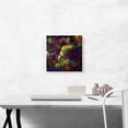 thumbnail image 2 of ARTCANVAS Black Opal Precious Stone Gemstone Jewel Canvas Art Print - Size: 12" x 12" (0.75" Deep), 2 of 9