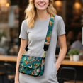 thumbnail image 2 of ZUXONGSY Retro Boho Mandala Butterfly Print Shoulder Handbag for Women Small Crossbody Purse Trendy Satchel with Adjustable Wide Strap for Working Dating, 2 of 7