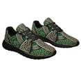 thumbnail image 6 of Irish Celtic Knot Cross Saint Patrick's Day Shoes Sneakers Black Size 12, 6 of 7