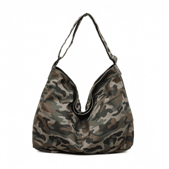 BPPEG Camo Purse Crossbody Bag for Women,Canvas Crossbody Messenger Bag for Women Men,Large Crossbody Tote Bag,Grunge Vintage Japanese Messenger Bag,Fabric Cloth Purse,Satchel Cross Body