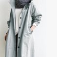 thumbnail image 4 of Women's Long Trench Coat, Oversized Fit, Available in Multiple Colors, Sizes S-5XL, 4 of 10