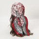 thumbnail image 4 of Pañuelo cuadrado de satén para mujer, hijab musulmán, elegante pañuelo de seda con estampado 2023, chal, diadema, accesorios para el cabello con asa, bandana, 4 of 5
