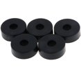 thumbnail image 2 of 5 Pack 45x15mm Round Rubber Bumpers Black Feet Spacers for Electronics, Computer, 2 of 7