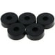thumbnail image 2 of 5 piezas pies de goma antideslizantes perfecl 45x15mm para muebles patas de silla protectores negro, 2 of 7