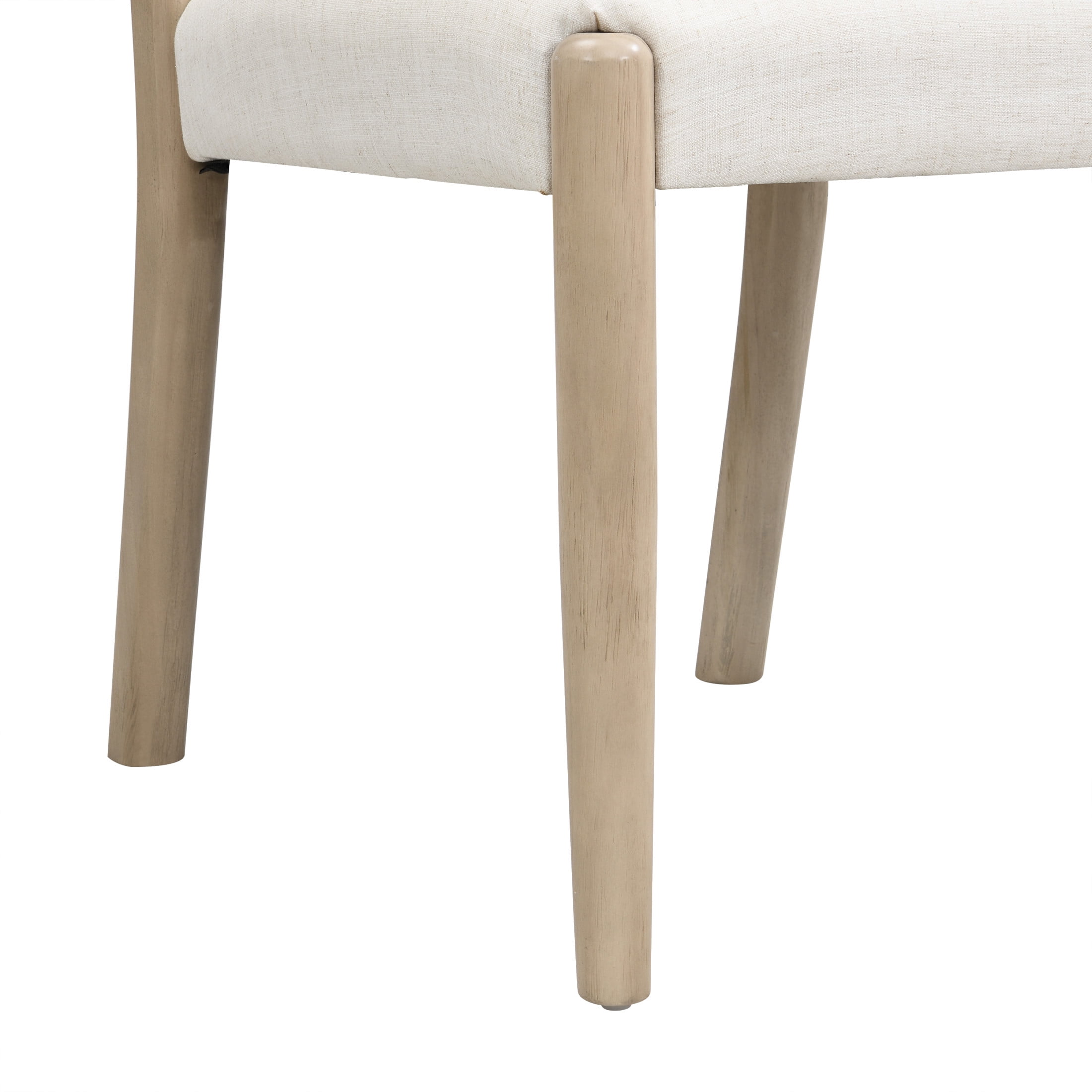 Christopher Knight Home 5-Piece Modern Dining Set, Round Table & Woven Rope Back Chairs, Light Ash